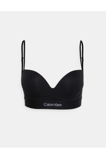 Γυναικείο Bralette Calvin Klein  000QF6991E-UB1 Push UP με ελαφριά ενίσχυση εσωτερικά ΜΑΥΡΟ